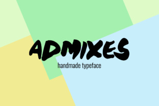 Admixes: The Bold Display Font for Strong Brand Identity