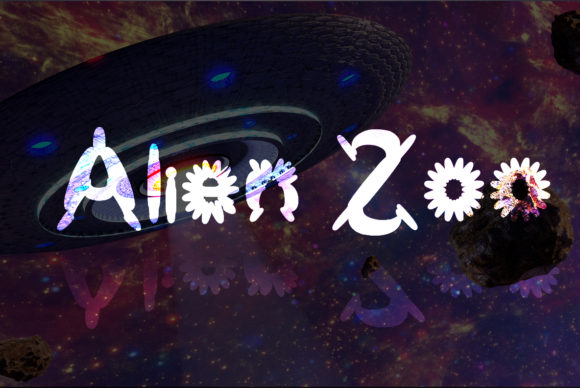 Alien Zoo: A Unique Display Font for Web Design