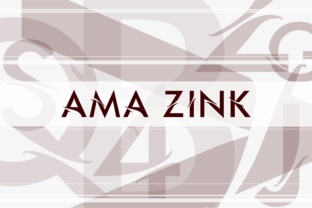 Ama Zink: A Refined Display Font for Editorial Design