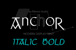Anchor Italic Bold: A Magical Display Font Review