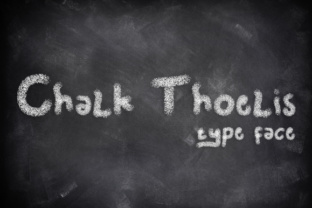 Chalk Thoelis: A Handwritten Display Font for Brands