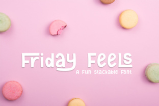 Friday Feels: A Fun Display Font for Makers
