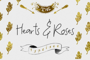 Hearts and Roses: A Premium Display Font for Branding