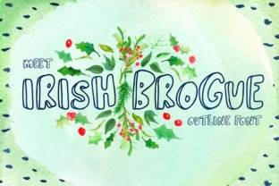Irish Brogue: A Premium Display Font for Web Design