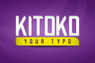 Kitoko: A Bold Display Font for Campaigns