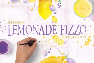 Lemonade Fizzo: A Refreshing Display Font for Editorial Design