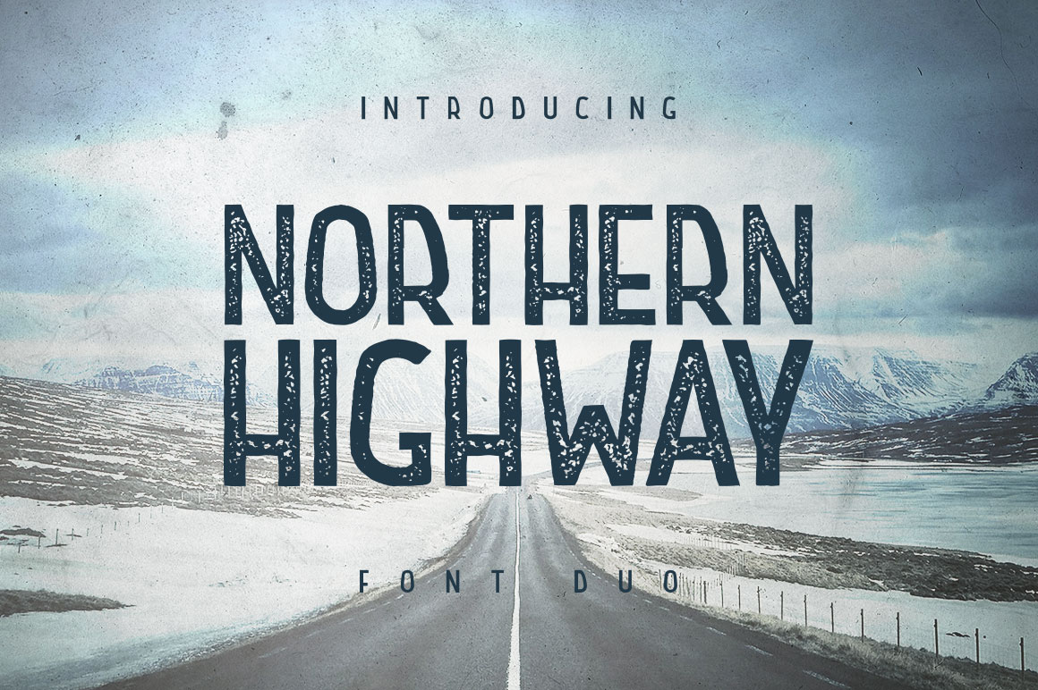Northern Highway: A Retro Display Font for Makers