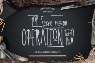 Operation 22: A Bold Display Font for Marketers