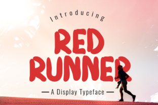 Red Runner: A Bold Display Font for Campaigns