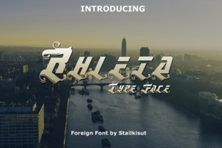 Rhieta: A Premium Display Font for Campaigns