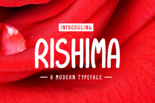 Rishima: A Quirky Display Font for Your Brand