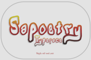 Sapoetry: A Unique Display Font for Branding