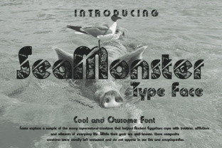 SeaMonster: A Bold Display Font for Marketers