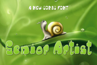 Senior Artist: The Display Font for Bold Campaigns